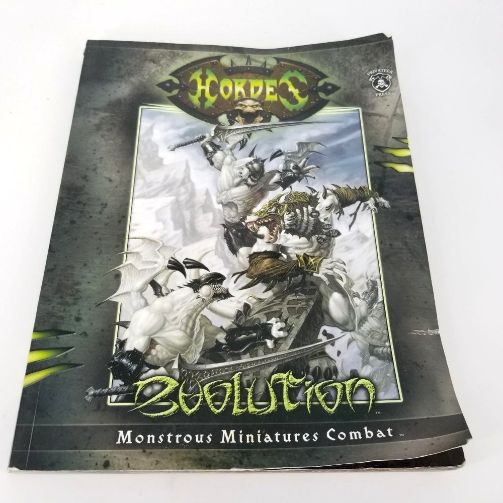WarMachine Hordes Evolution Monster Miniature Combat Video Game Strategy Guide